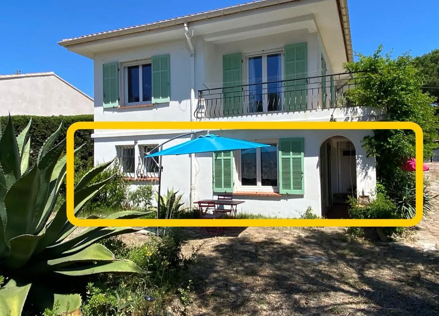 Chez Madou, T1 En Bas De Villa Et Rez De Jardin A 900M De La Mer Et Des Commerces Frejus